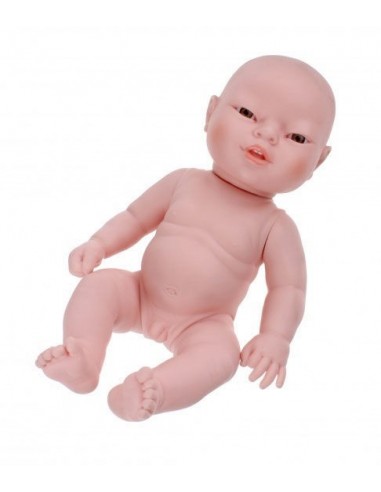 Muñecas Berjuan Newborn Bebe Asiatico Sin Ropa