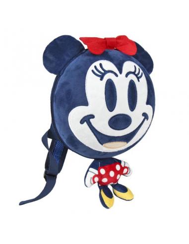 Mochila 3d Peluche de Minnie Mouse Disney.
