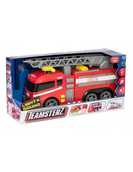 Camión de bomberos de Juguete con luz y sonidos de Teamsterz 2