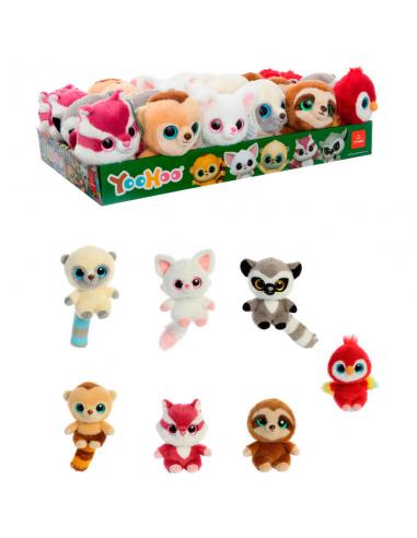 Expositor 24 peluches surtidos Aurora 'Yoohoo Friends' 13cm - Imagen 1