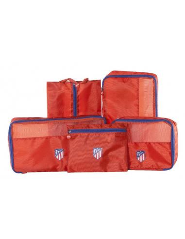 Organizador de Viaje 5 Piezas Rojo Atlético de Madrid - Imagen 1