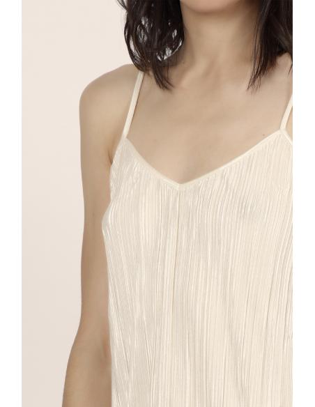 ADMAS CLASSIC Pijama Tirantes Pleated para Mujer - Imagen 3