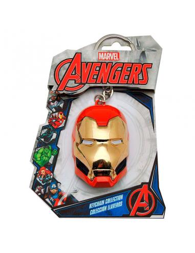 ⭐️ Regalos y Cosas Marvel Llavero 3D Iron Man Los Vengadores ✓