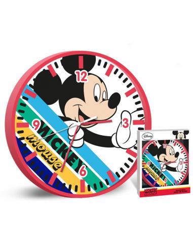 Reloj pared 25cm de  Mickey Mouse (st12) - Imagen 1