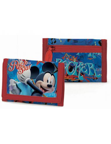 Cartera con velcro Live tour de Mickey Mouse - Imagen 1