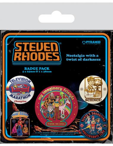 Juego de chapas de  Steven Rhodes - Imagen 1