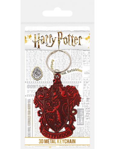 Llavero metálico Escudo Gryffindor de Harry Potter - Imagen 1