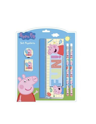 Set de Papelería con Portatodo Peppa Pig (2/96) - Imagen 1