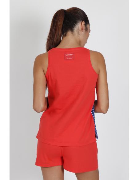 PIJAMA TIRANTES LADY IN RED - Imagen 3