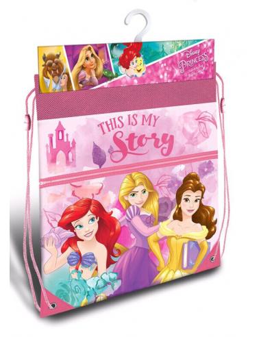 Bolsa cordones gym bag 42cm de Princesas (6/24) - Imagen 1