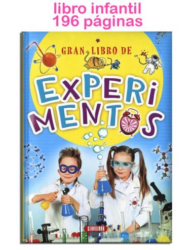 El gran libro experimentos 196 paginas 20x27cm - Imagen 1