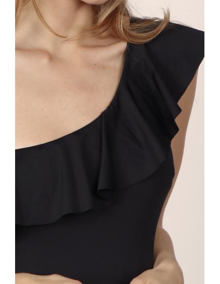 ADMAS Bañador Copas Volante Lateral para Mujer - Imagen 3