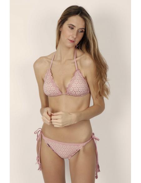 ADMAS Bikini Triangulo Copa Sand Desert para Mujer - Imagen 4