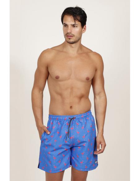 DIVER Bañador Flamingo para Hombre - Imagen 1