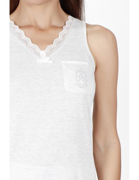 ADMAS CLASSIC Pijama Tirantes Luxe Stripes para Mujer - Imagen 1
