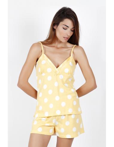 ADMAS CLASSIC Pijama Tirantes Summer Dots para Mujer - Imagen 1