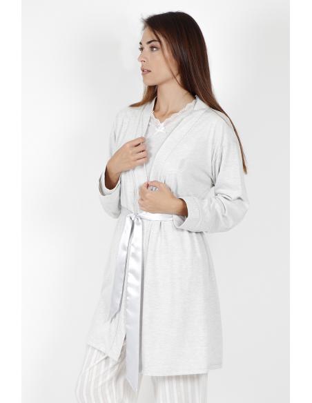 ADMAS CLASSIC Bata Manga Larga Basic para Mujer - Imagen 3