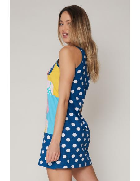 SANTORO Camisola Tirantes Pop para Mujer - Imagen 2