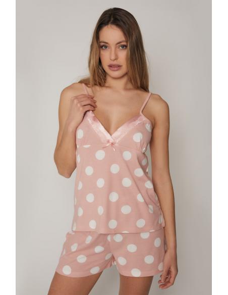 ADMAS CLASSIC Pijama Tirantes Summer Dots para Mujer - Imagen 4