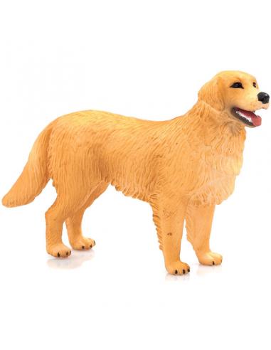 Figura Mojo Golden Retriever 10cm &#39;serie animales de compañía Medium&#39; - Imagen 1
