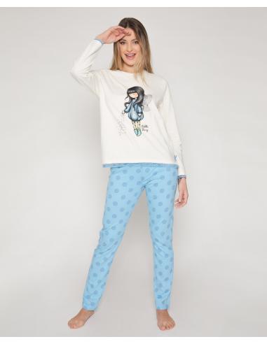 SANTORO GORJUSS Pijama Manga Larga Bubble Fairy para Mujer - Imagen 1