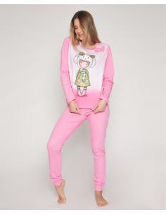 SANTORO GORJUSS Pijama Manga Larga Lambkins para Mujer - Imagen 1