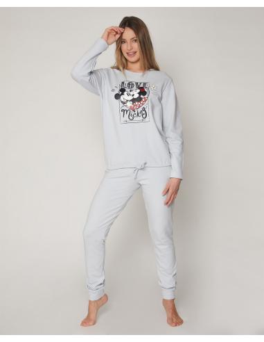DISNEY Pijama Manga Larga First Dates para Mujer - Imagen 1