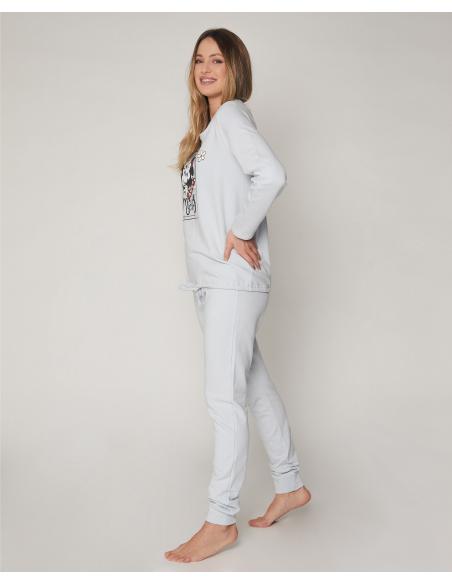 DISNEY Pijama Manga Larga First Dates para Mujer - Imagen 2