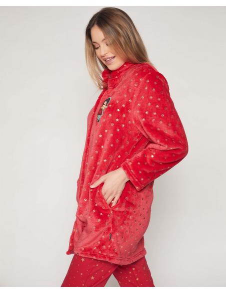 SANTORO GORJUSS Bata Manga Larga Calentita My Star para Mujer - Imagen 2