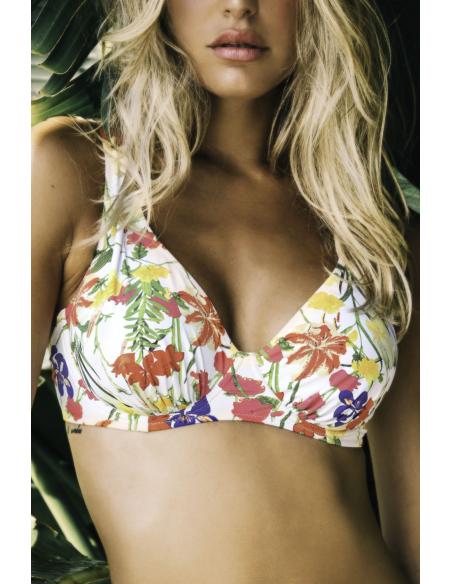ADMAS Bikini Aro Happy Flowers para Mujer - Imagen 2