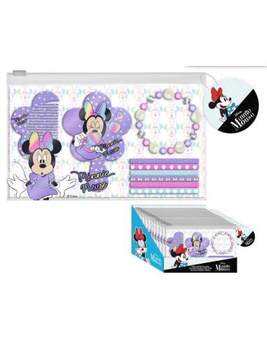 Set peine, espejo y accesorio de fantasia en bolsita de Minnie Mouse - Imagen 1