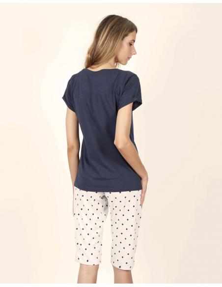 STAY AT HOME Pijama Manga Corta Dream On para Mujer - Imagen 3