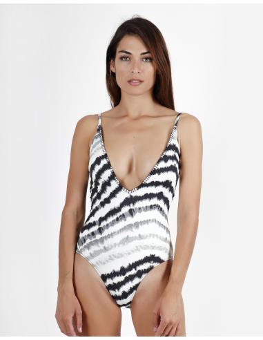 ADMAS Bañador Copa Tie & Dye para Mujer - Imagen 1