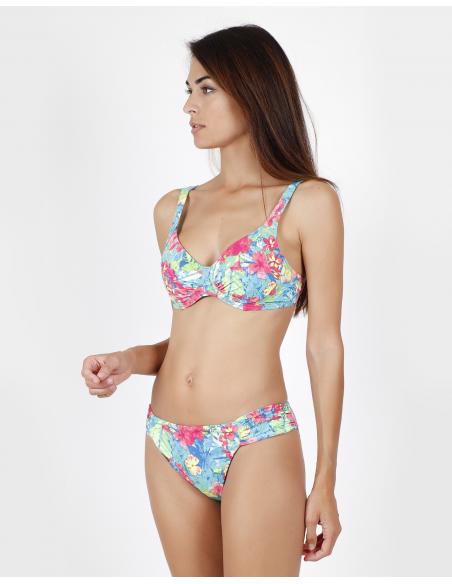 ADMAS Bikini Aro Bright Flowers para Mujer - Imagen 2