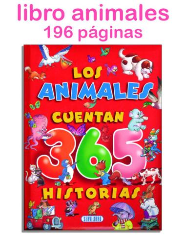 Libro los animales cuentan 365 historias 20,3x 27,1cm - Imagen 1