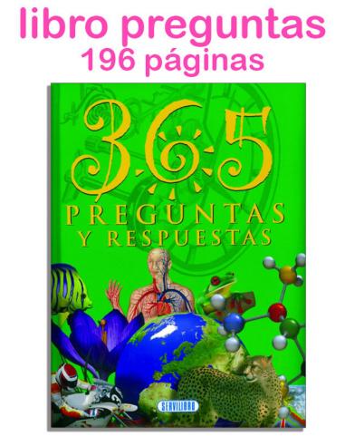 Libro 365 preguntas y respuestas 196 paginas 20,3x27,1cm - Imagen 1
