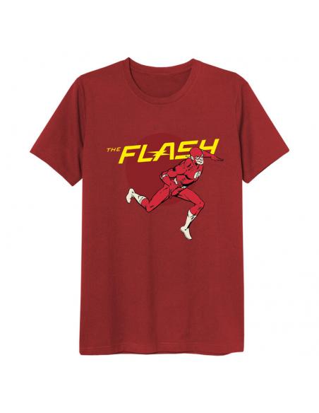 Camiseta juvenil/adulto de Flash (talla: M, color: red) - Imagen 1