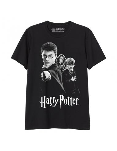 Camiseta juvenil/adulto de Harry Potter (talla: S, color: black) - Imagen 1