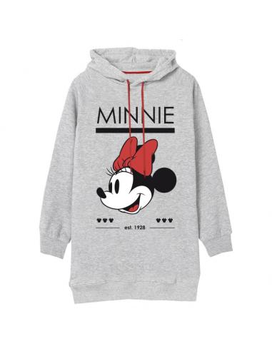 Vestido con capucha juvenil/adulto de Minnie Mouse (talla: M/L, color: lgmel) - Imagen 1