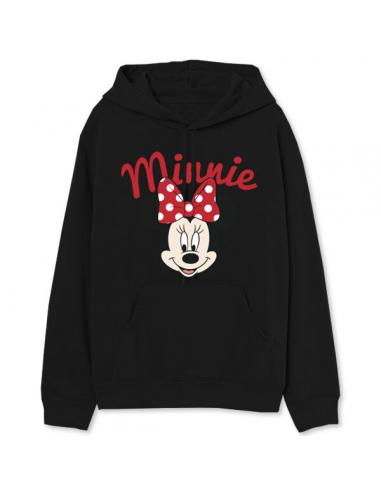 Sudadera con capucha juvenil/adulto de Minnie Mouse (talla: XL, color: black) - Imagen 1