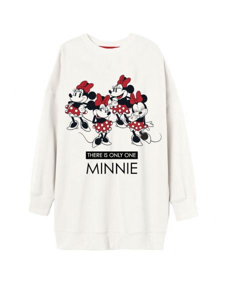 Vestido juvenil/adulto de Minnie Mouse (talla: L, color: white) - Imagen 1