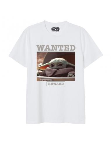 Camiseta juvenil/adulto de Baby Yoda Star Wars (talla: M, color: white) - Imagen 1