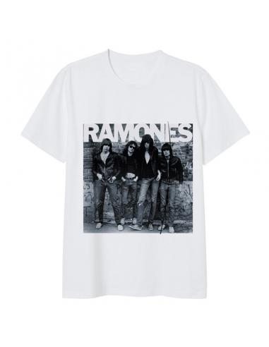Camiseta juvenil/adulto de Ramones (talla: L, color: white) - Imagen 1
