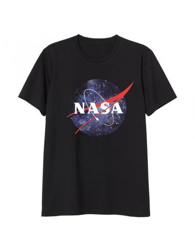 Camiseta juvenil/adulto de NASA (talla: L, color: black) - Imagen 1