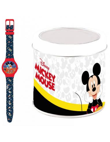 Reloj analógico con caja de Mickey Mouse - Imagen 1