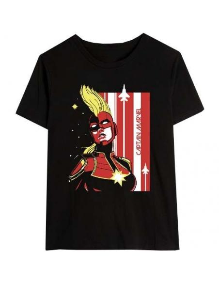 Camiseta juvenil/adulto de Capitana Marvel - Imagen 1