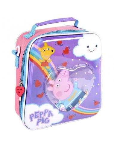 Bolsa porta merienda confetti de Peppa Pig (2/12) - Imagen 1
