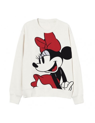 ex editorial fama Sudadera juvenil/adulto de Minnie Mouse Talla: XL Color Blanco