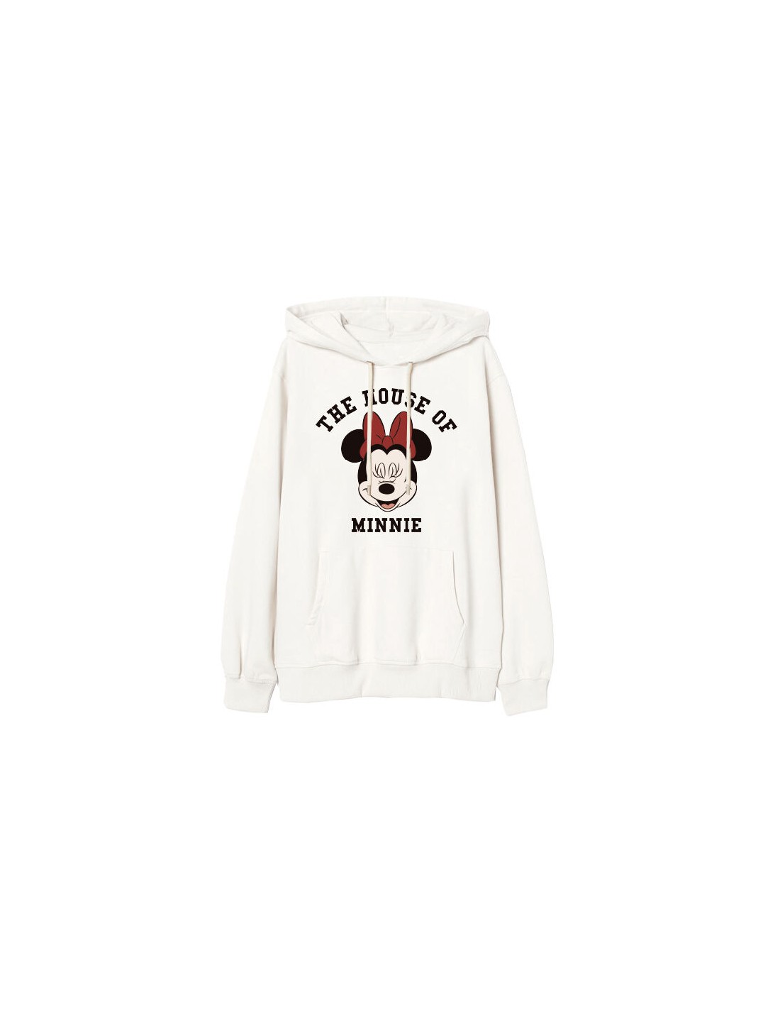 Sudadera con capucha juvenil adulto de Minnie Mouse Talla M L