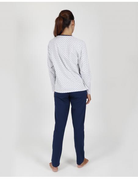ADMAS Pijama Manga Larga Lou Lou Love para Mujer - Imagen 3